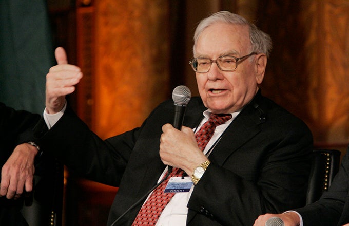 What were some stock picks in the Warren Buffett portfolio in 2015?