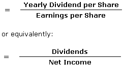 How do you calculate a stock's dividends?