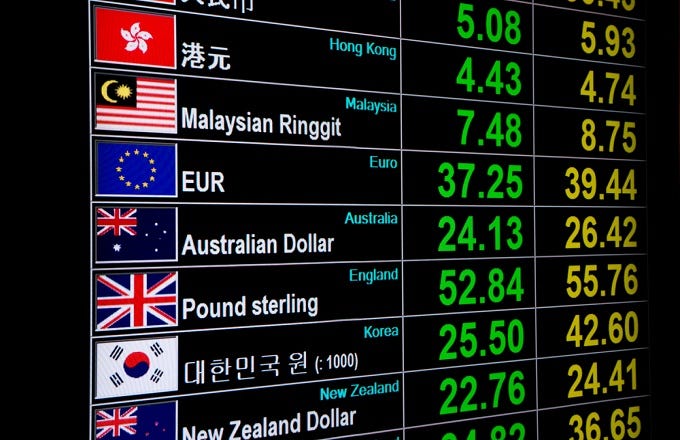 Currency trading in forex market