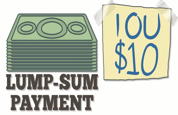 Lump Sum Payment Definition