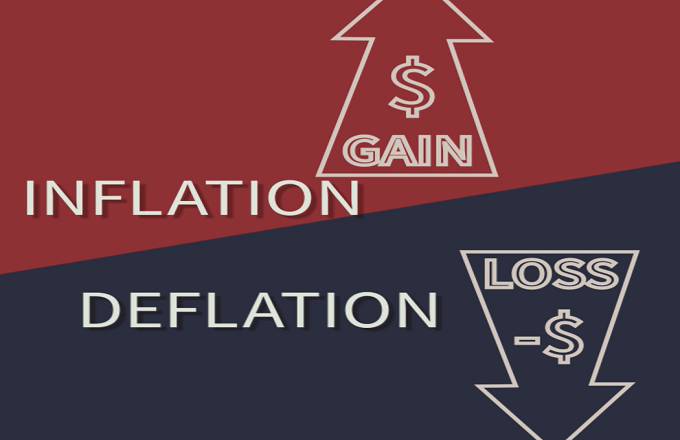 Inflation preferable to deflation investing proceeds from sale of assets from investing