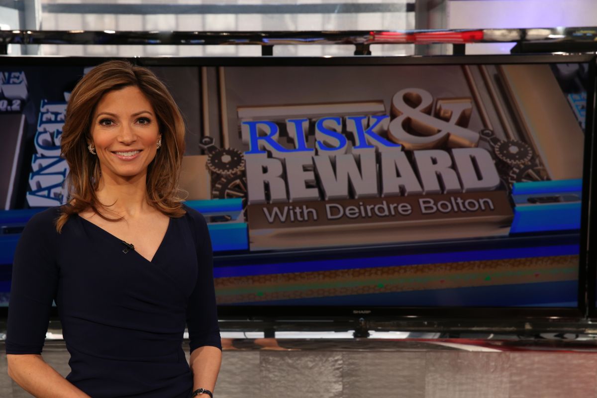 Caption: Deirdre Bolton looks fabulous on her show Risk and Reward. There are no any pictures of Deirdre and her husband together. The couple never gives any public appearances. 