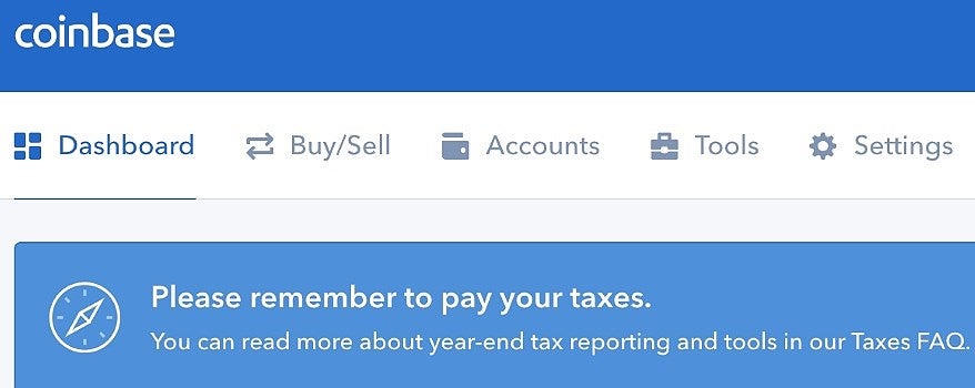 Coinbase Issues 1099s: Reminds Users to Pay Taxes on Bitcoin Gains ...
